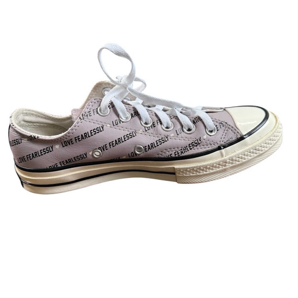 Converse Chuck 70’s  “Love Fearless” Limited Edition Low Top Sneakers. Size 6
